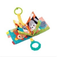 [Chính Hãng] Sách vải treo có tiếng sột soạt Infantino Link and Squeak Animal Crinkle Book