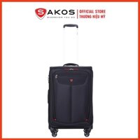 Chính Hãng SAKOS  Vali vải du lịch SAKOS WINNER 6 (Size Trung 67cm/ 24 inch TSA) bảo hành 5 năm