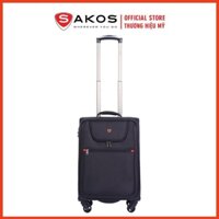 Chính Hãng SAKOS  Vali vải du lịch SAKOS CHAMPION 5 (Size Cabin 56cm / 20inch TSA) bảo hành 5 năm