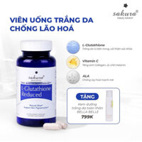 [CHÍNH HÃNG SAKURA] VIÊN UỐNG TRẮNG DA SAKURA L-GLUTATHIONE REDUCED