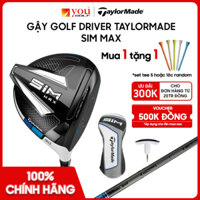 (Chính Hãng Sale Lớn) Gậy Golf Driver Taylormade SIM Max Cho Nam