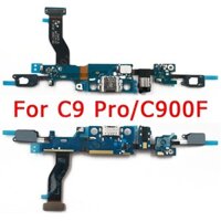 Chính Hãng Samsung Galaxy C9 Pro C900F USB Sạc Ban Cổng Sạc PCB Dock Kết Nối Flex Thay Thế Phụ Kiện