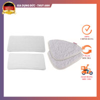 CHÍNH HÃNG - Set 2 giẻ lau thay thế cây lau nhà hơi nước Vileda chữ nhật, tam giác, Vileda Turbo hàng Đức