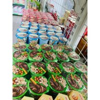 (chính hãng) SET 5 Hũ Bánh Que Chấm Sốt YanYan Meiji 50g MIX ĐỦ VỊ