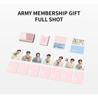 Chính hãng Set card BTS Army Mebership Gift 2023 nguyên seal