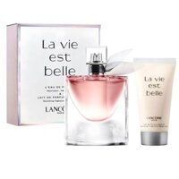 [Chính hãng] Set Quà Tặng Nước Hoa Và Lotion Lancome La Vie Est Belle EDP (50ML + 50ML)