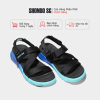 [Chính hãng] Shondo Sandal F6 sport ombre đế 2 màu xanh dương- xanh dương nhạt F6S3310