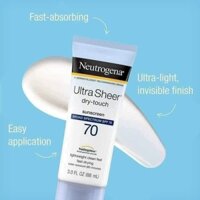 [Chính hãng] [Siêu Sale] [Ảnh thật] Neutrogena Ultra Sheer Dry-Touch SPF 70 / 88ml - Kem Chống Nắng SPF 70/88ml