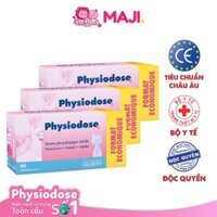 [Chính Hãng Siêu Sale] Combo 3 hộp Nước Muối Sinh Lý Physiodose ( Hộp 40 ống x 5ml )