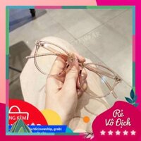 [CHÍNH HÃNG] [SIÊU SALE] gọng kính cận Hàn Quốc 269 form bầu cực kỳ dễ thương trong suốt siêu sang chảnh- SP được tặng k