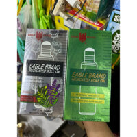 [Chính Hãng Singapore] Lốc 12 Chai dầu gió xanh , trắng con ó nhỏ gọn dạng lăn 8 ml