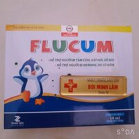 (CHÍNH HÃNG) Siro ho cảm FLUCUM siro ho thảo dược cảm cúm cho bé, người lớn giải cảm bổ phế tiêu đờm, giảm viêm họng h