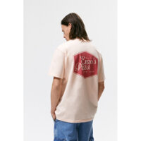 (Chính hãng size S)Áo thun nam ZARA 0962/306/923 hồng nhạt Enzo's Pizza(kèm ảnh thật)