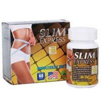 [Chính Hãng] Slim Express – Viên uống giảm cân – 60 viên