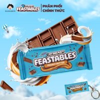 [Chính Hãng] Socola Feastables MrBeast Vị Bơ Đậu Phộng 60g, Kẹo