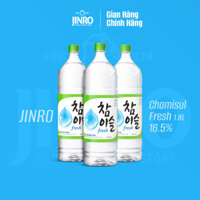 CHÍNH HÃNG Soju Hàn Quốc JINRO CHAMISUL FRESH 1.8L 16,5