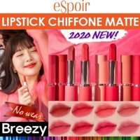 (Chính Hãng) Son ESPOIR Lipstick No Wear Chiffone Matte 3.4g