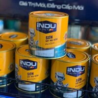[CHÍNH HÃNG] Sơn Indu sắt mạ kẽm màu nâu cafe, nhũ đồng, nhũ vàng 800ml