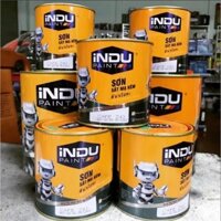 [CHÍNH HÃNG] SƠN INDU SẮT MẠ KẼM MÀU NÂU CAFE, NHŨ ĐỒNG, NHŨ VÀNG 800ML