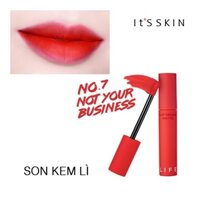 Chính hãng Son Kem Lì It’s Skin Life Color Lip Crush Matte #07