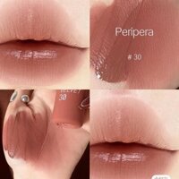 Chính hãng Son kem lì Peripera Ink Velvet 30 Classic Nude 4g - Màu Nâu nude