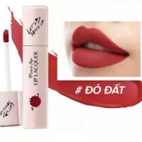 Chính hãng Son kem Miracle Apo Lip Lacquer màu Đỏ đất 3ml