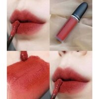 [Chính hãng] Son MAC kem 991 Devoted To Chili Màu Đỏ Đất, son MAC chính hãng Powder Kiss Liquid Lipcolour date mới