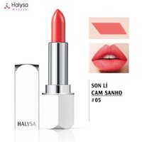 [Chính hãng] Son Môi Lì Halysa – Son chống thâm môi cao cấp Cam San Hô HOT HOT HOT