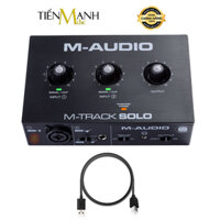 [Chính Hãng] Soundcard M-audio M-Track Solo Bộ Thu Âm, Livestream MAudio MTrack Audio Sound Card M Track