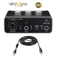 [Chính Hãng] Soundcard Behringer U-Phoria UM2 - Bộ Thu Âm Và Livestream Sound Card USB Audio Interface