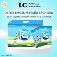 (CHÍNH HÃNG) SỮA BÒ TÁCH BÉO GIẢM CÂN DEtox EMoSLIM - giảm mỡ bụng/Giảm 2-4kg sau 7 ngày/gia can an toan