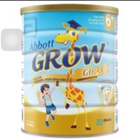 [CHÍNH HÃNG] Sữa Bột Abbott Grow Gold 6+ Hương Vani Hộp 900g (Ước muốn cao hơn, thông minh hơn)