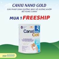 [CHÍNH HÃNG] Sữa bột Canxi Tốt Xương Khớp Cho Người Già Canxi Nano Gold Chính Hãng 400g