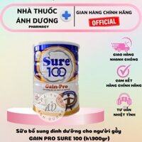 [Chính hãng] Sữa bột gain pro sure 100 (h/900gr) - Bổ sung dinh dưỡng cho người gầy