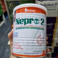 [chính hãng] sữa bột Nepro 2 400g sản phẩm dinh dưỡng giàu protein, dành cho người bệnh thận có lọc máu ngoài thận