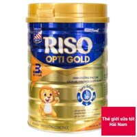 [CHÍNH HÃNG] Sữa Bột Nutifood Riso Opti Gold 3 - Hộp 900g