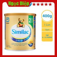 (CHÍNH HÃNG) Sữa bột Similac Eye-Q 2 400g HMO Gold Label