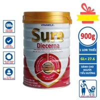 (chính hãng) Sữa bột Vinamilk Sure Diecerna 900g dành cho người tiểu đường