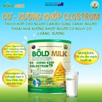 [CHÍNH HÃNG] Sữa DINH DƯỠNG BOLD MILK CƠ – XƯƠNG KHỚP COLOSTRUM 400G (Loại nhỏ 400g)