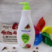 Chính hãng Sữa Dưỡng Thể Hazeline Dưỡng Trắng Da Matcha Lựu Đỏ 370ml