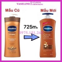 Chính hãng Sữa Dưỡng Thể Vaseline Total Moisture Cocoa Glow 725ml