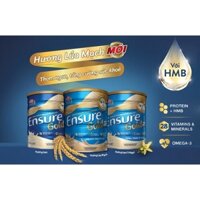 (chính hãng) Sữa Ensure Gold hương Vani, Vani ít ngọt, Lúa mạch lon 400g-850g - Sữa Bột Cho Người Lớn Tuổi