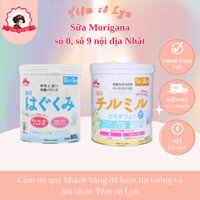 [CHÍNH HÃNG] Sữa Morinaga Nội Địa Nhật Số 0 & Số 9 Thực Phẩm Cho Bé 800gr date T8/2024
