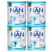 [Chính hãng] Sữa NAN Optipro Nga số 1, 2, 3, 4 lon 800gr