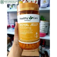 [CHÍNH HÃNG] Sữa ong chúa Úc Heathy care royal jelly 100mg 365 viên NTDT