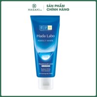 Chính hãng Sữa Rửa Mặt Dưỡng Trắng Cho Mọi Loại Da Hada Labo Perfect White Cleanser 80g