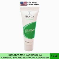 [CHÍNH HÃNG] Sữa Rửa Mặt Image Ormedic Balancing Facial Cleanser Mini 7.4ml
