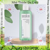 Chính Hãng] Sữa rửa mặt ngừa mụn, kiềm dầu Soskin Gentle Purifying Cleansing Gel 250ml