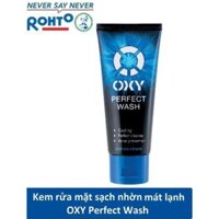 Chính hãng Sữa rửa mặt Oxy Perfect Wash cực mát lạnh sạch bã nhờn ngừa khuẩn mụn 100g