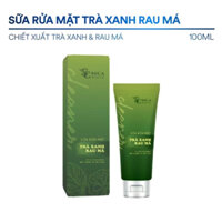 (Chính Hãng) Sữa Rửa Mặt TRÀ XANH RAU MÁ 100ml SICA WHITE- Hỗ trợ chăm sóc da MỤN